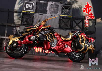 Saying Zone – One Line Thousand Miles Series: Red Hare Transformable Coated Alloy Finished Toy (Licensed)