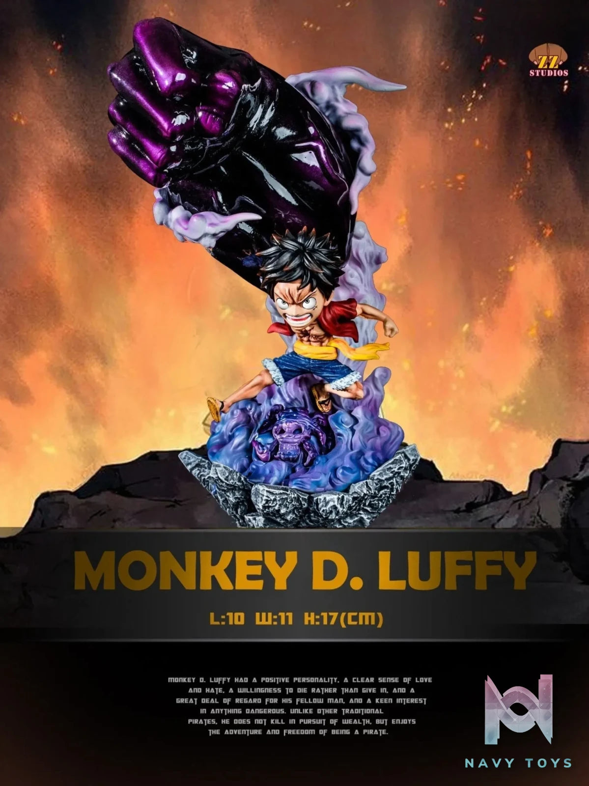 ZZ Studios – One Piece Monkey D. Luffy Gear Third