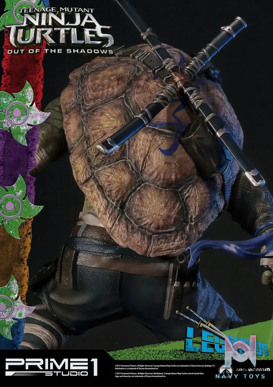 Prime 1 Studio – Premium Masterline Teenage Mutant Ninja Turtles: Out of the Shadows (Film) Leonardo PMTMNT-04 (Licensed)