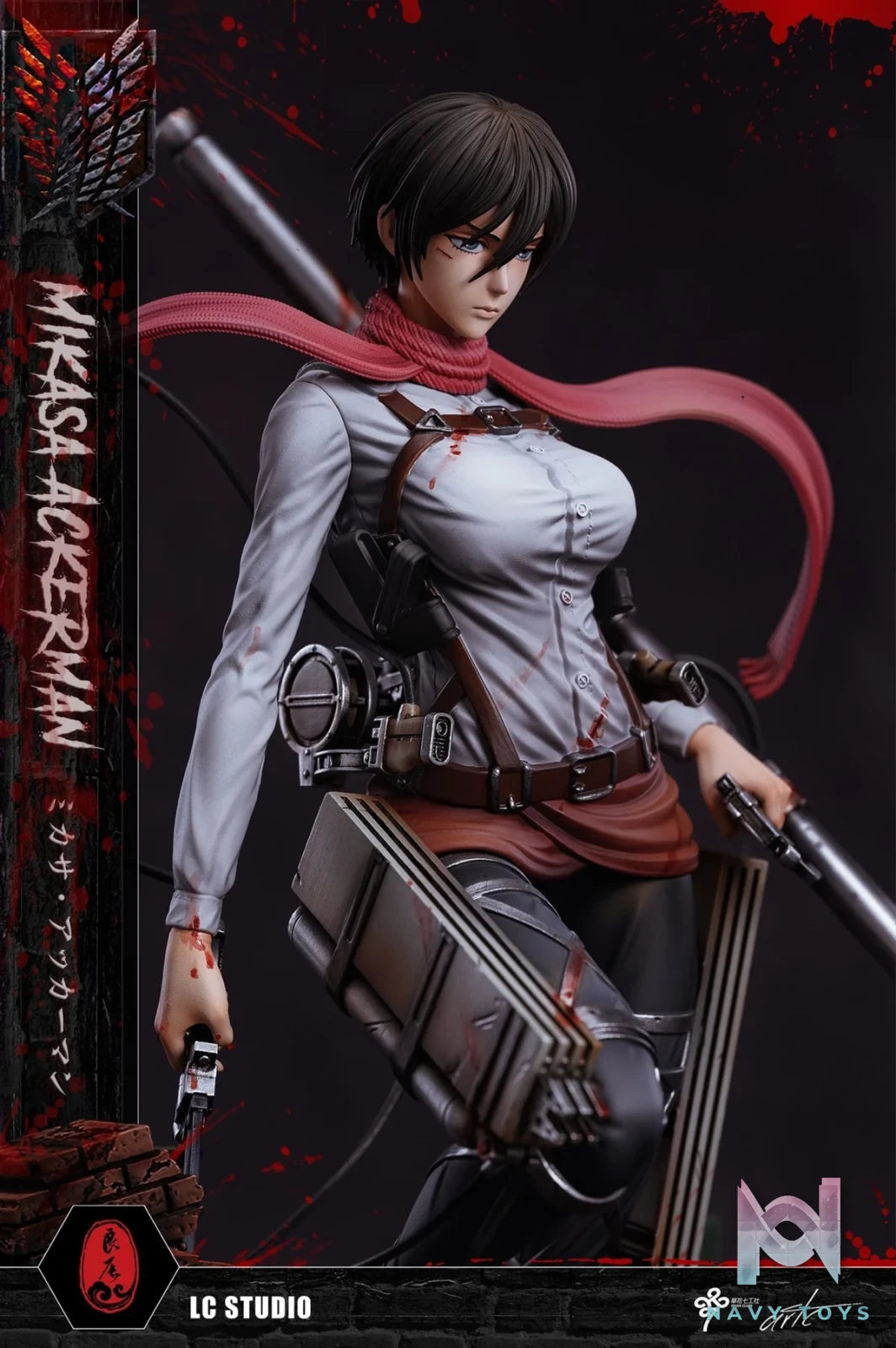 Mikasa Ackerman - Attack on Titan - LC Studio resin statue lc Studio anime figure