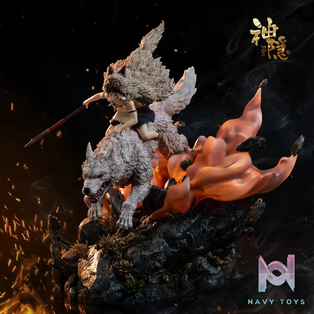 Mononoke Hime - Mononoke - ShenYin Studio resin statue ShenYin Studio anime figure