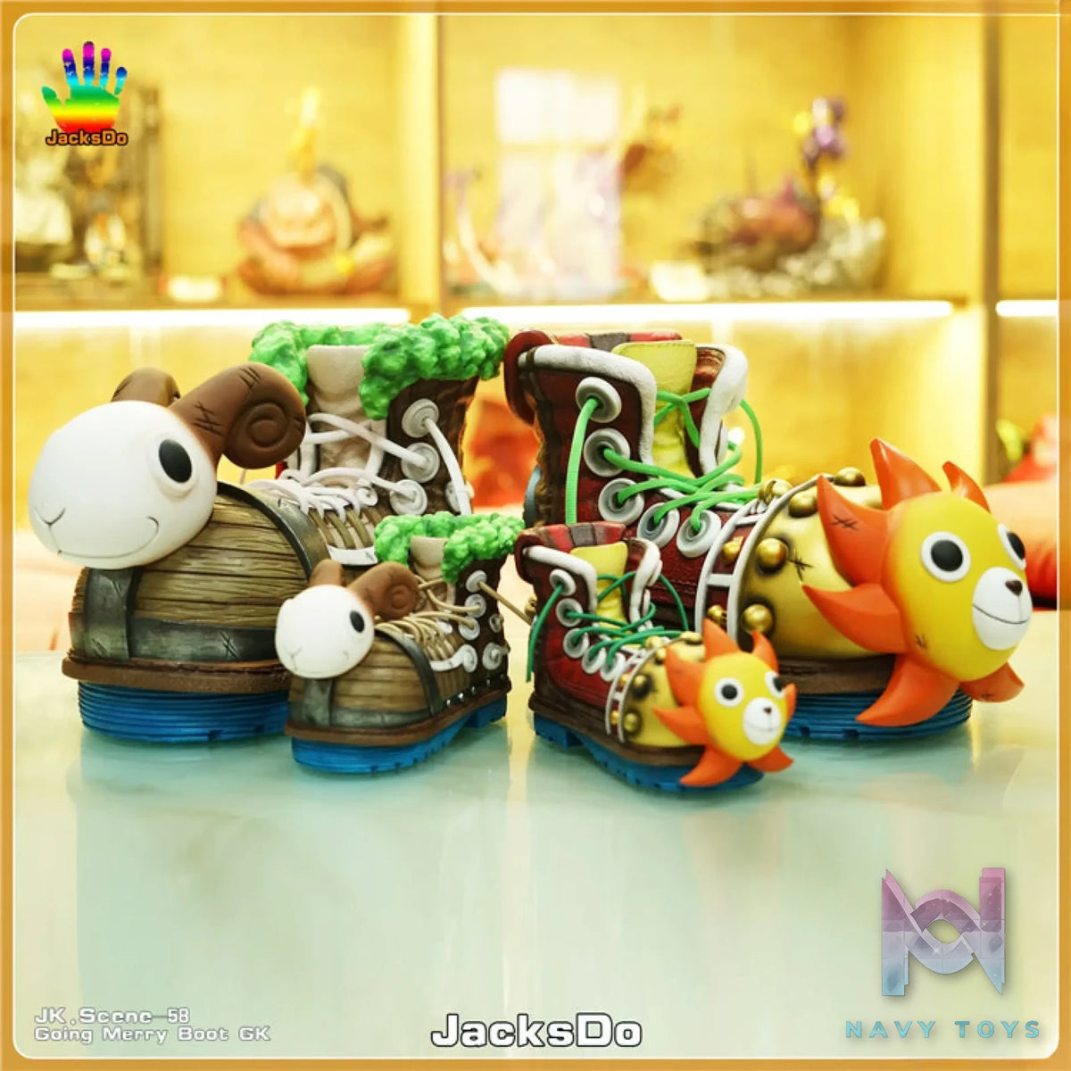 JacksDo Studio – One Piece Going Merry Boots