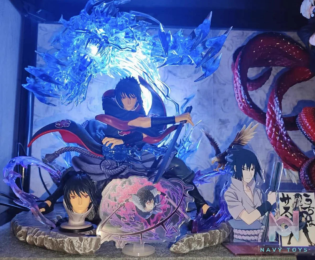 Uchiha Sasuke Konoha - Naruto Shippuden - YYGK Studio ( Sale 50%) resin statue Navy Toys anime figure