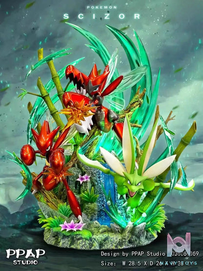 PPAP Studio – Pokémon Scyther, Scizor, MEGA Scizor