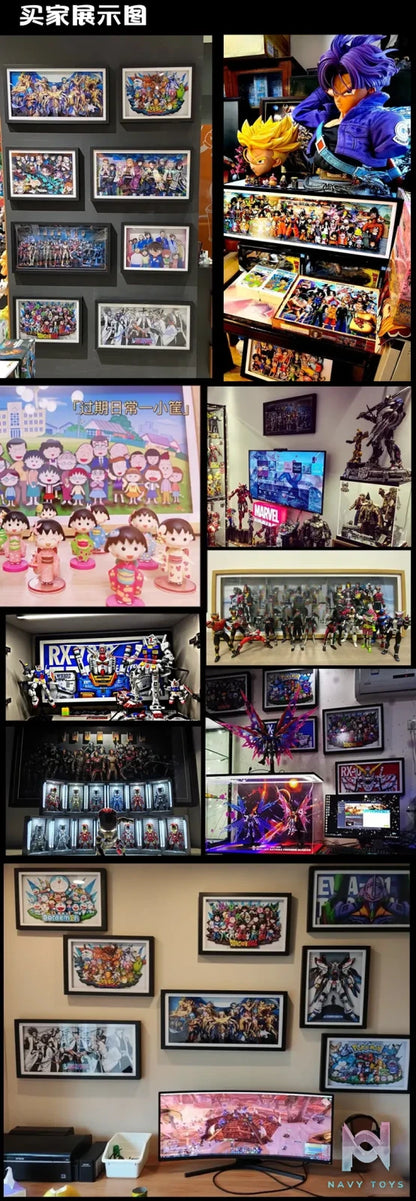 KALA HOME Studio – Kamen Rider Multiple Characters #02 3D Decorative Painting Kamen Rider