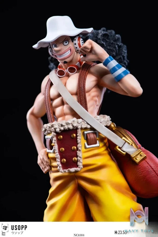 SPADES K Studio - One Piece Straw Hat Resonance Series 4th Episode Usopp resin statue Navy Toys anime figure