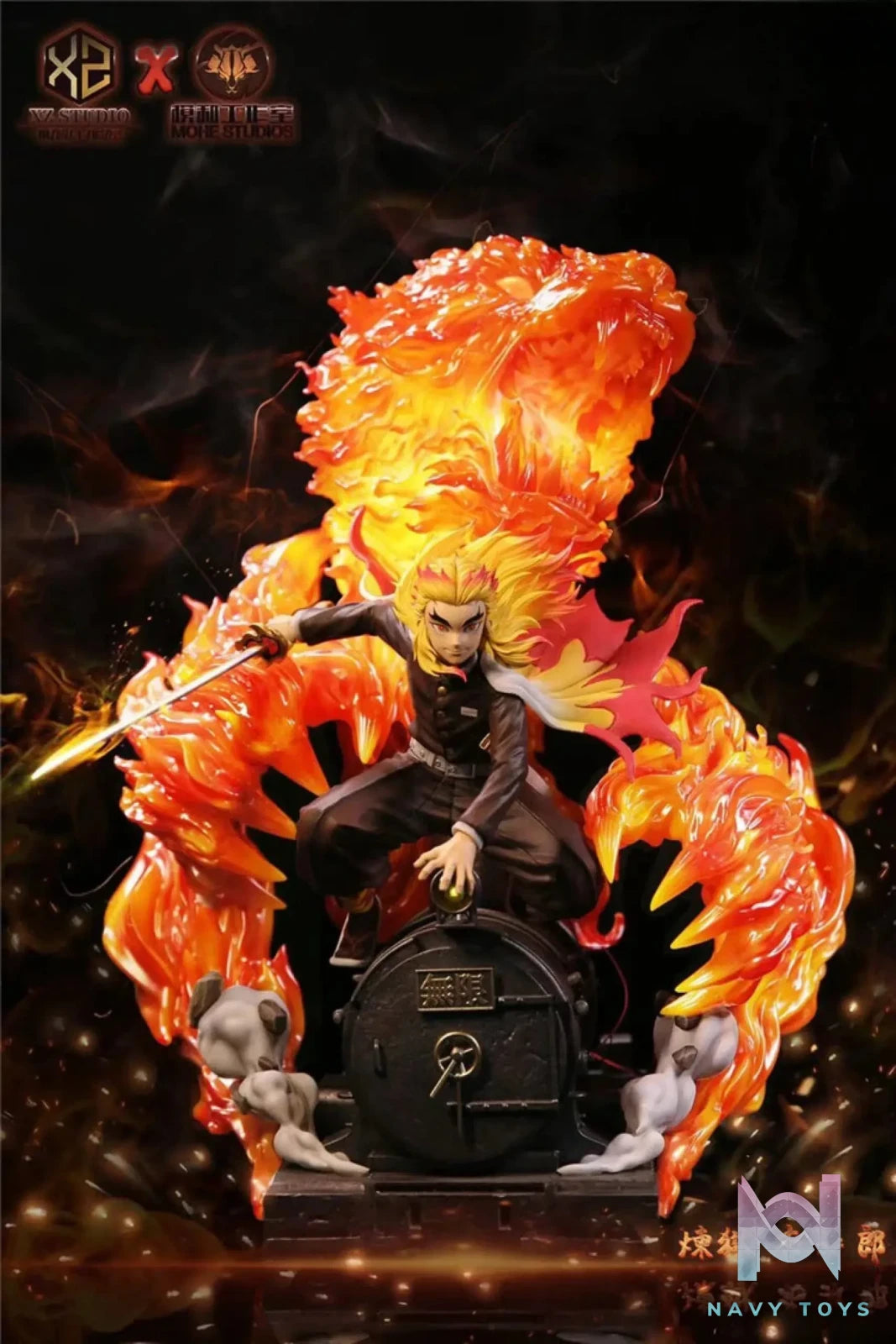 XS Studios X Mo He Studios – Demon Slayer Flame Pillar Rengoku Kyojuro