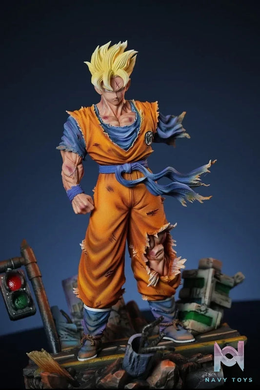 JW Studio - Future Series 01 Future Gohan Dragon Ball resin statue Navy Toys anime figure