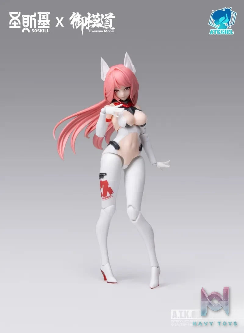 E-Model X SOSKILL – 1/12 Nine-Tailed Fox Daji Plastic Model Kit (Licensed)