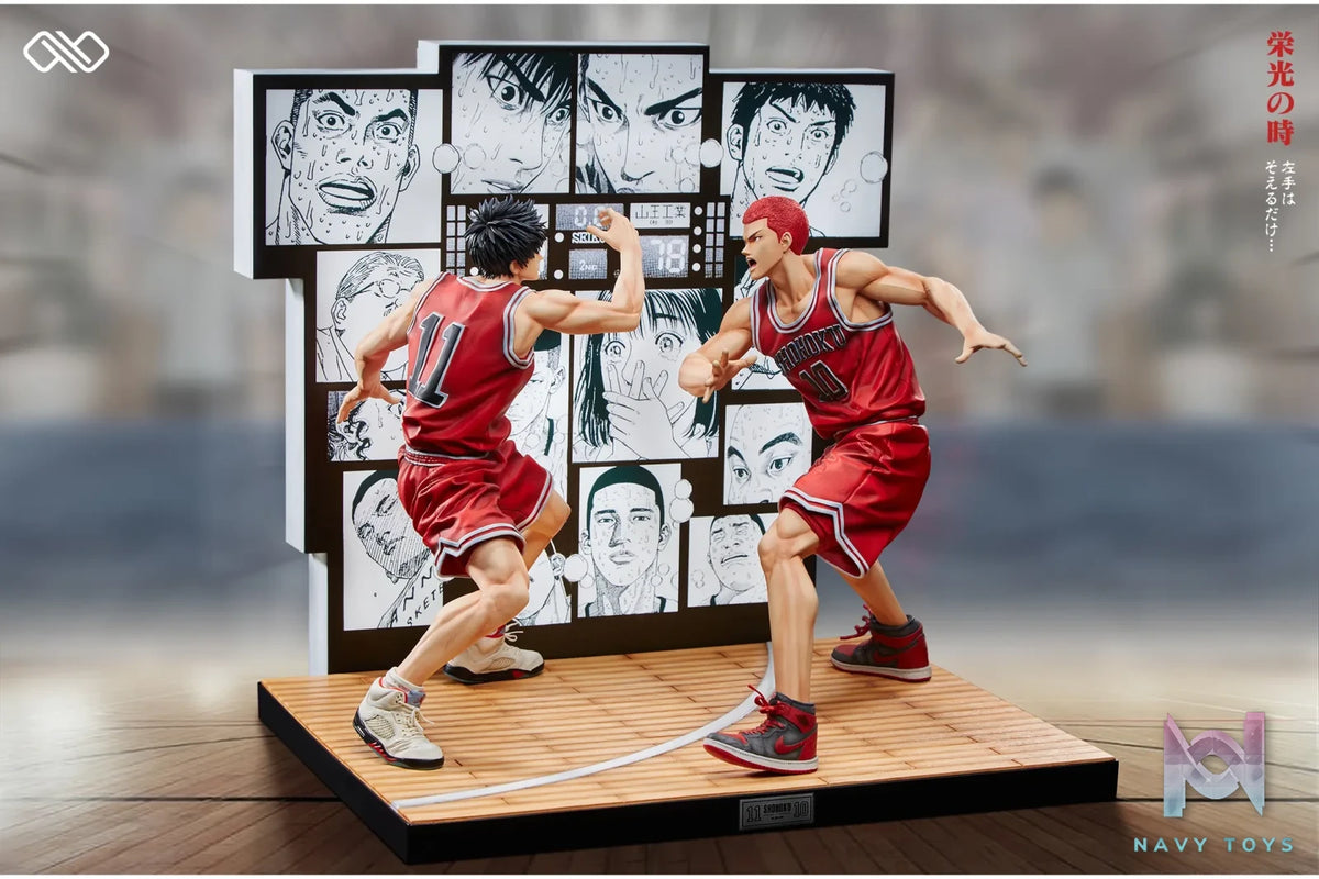 Infinite Studio – Slam Dunk Century High Five Hanamichi Sakuragi & Kaede Rukawa