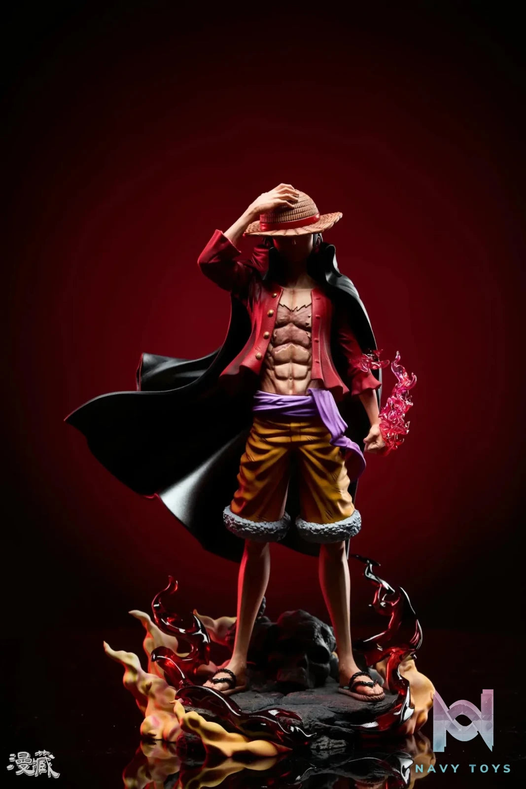 Man Zang Studio - One Piece Luffy Full Series 3 Onigashima Luffy resin statue Navy Toys anime figure