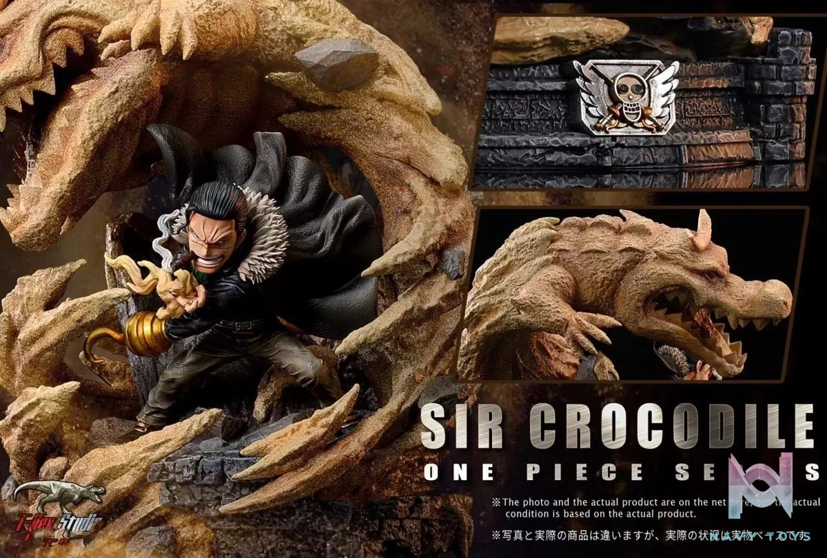 Sir Crocodile resin statue T - Rex Studio anime figure