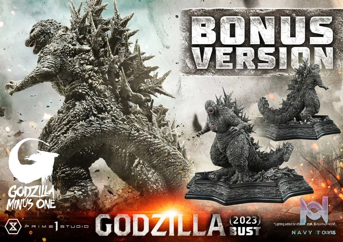 Prime 1 Studio – Life Size Bust GODZILLA MINUS ONE (Film) Godzilla (2023) LSGMO-01 LSGMO-01S (Licensed)