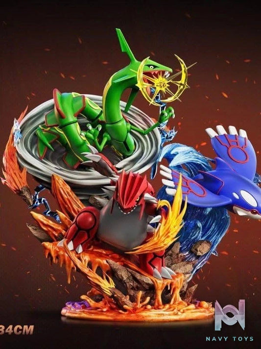 Kyogre & Groundon & Rayquaza - Pokemon - GuGu Studio resin statue GuGu Studio anime figure