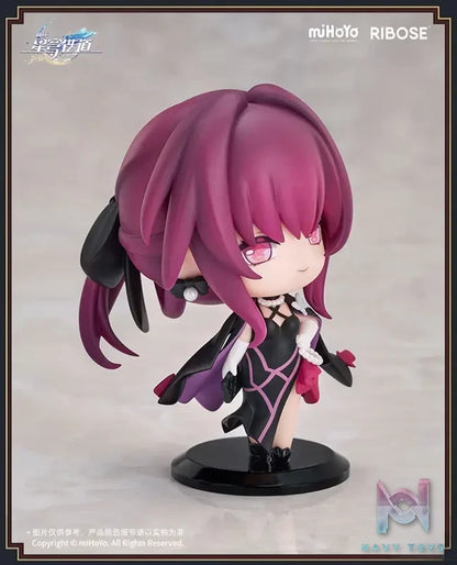 RIBOSE – Honkai: Star Rail Capsule Toy -Welcome to Train Tea Party- Kafka Chibi Figure (Licensed)