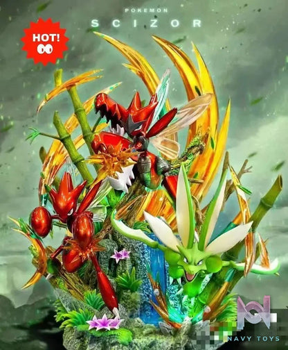 PPAP Studio – Pokémon Scyther, Scizor, MEGA Scizor