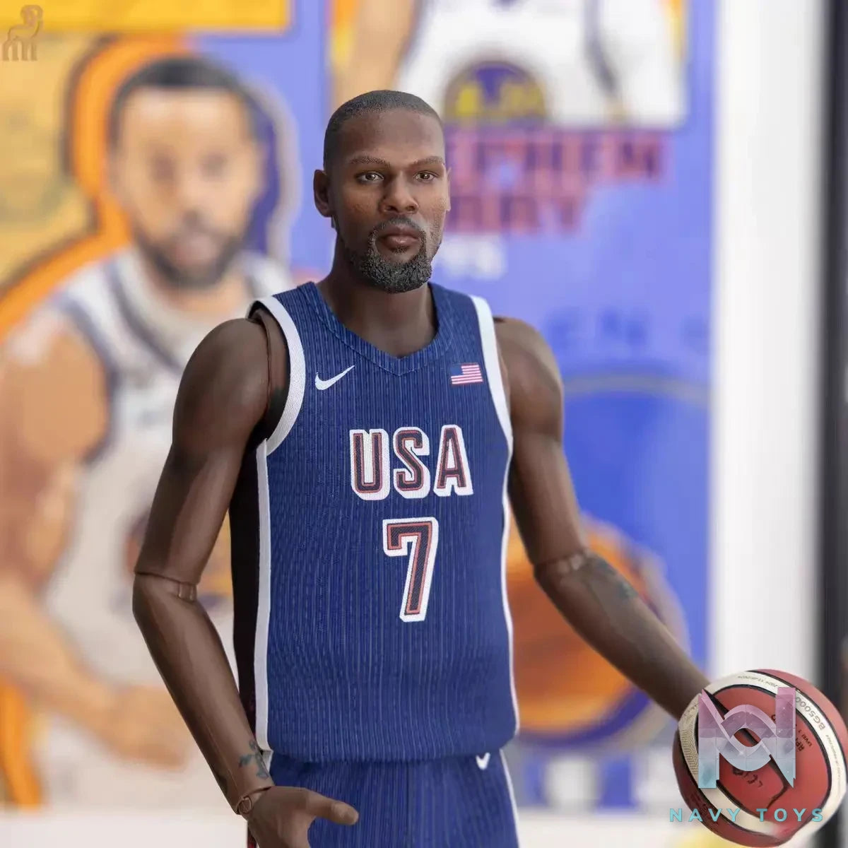 Goat Toys Studio – NBA 1/6 Durant 24 Olympic GT paintwork