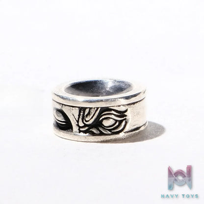 Raven Studio (silver jewelry) – Original Exclusive “Rebirth” Buddha Eye Spacer Bead Original