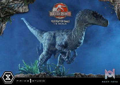 Prime 1 Studio – Legacy Museum Collection Jurassic Park III (Film) Velociraptor Female LMCJP-11 LMCJP-11S (Licensed)