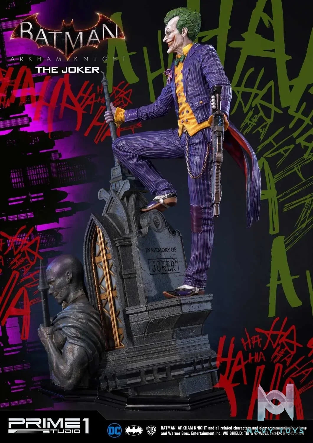 Prime 1 Studio – Museum Masterline Batman: Arkham Knight The Joker MMDC-27 MMDC-27EX MMDC-27EXS (Licensed)