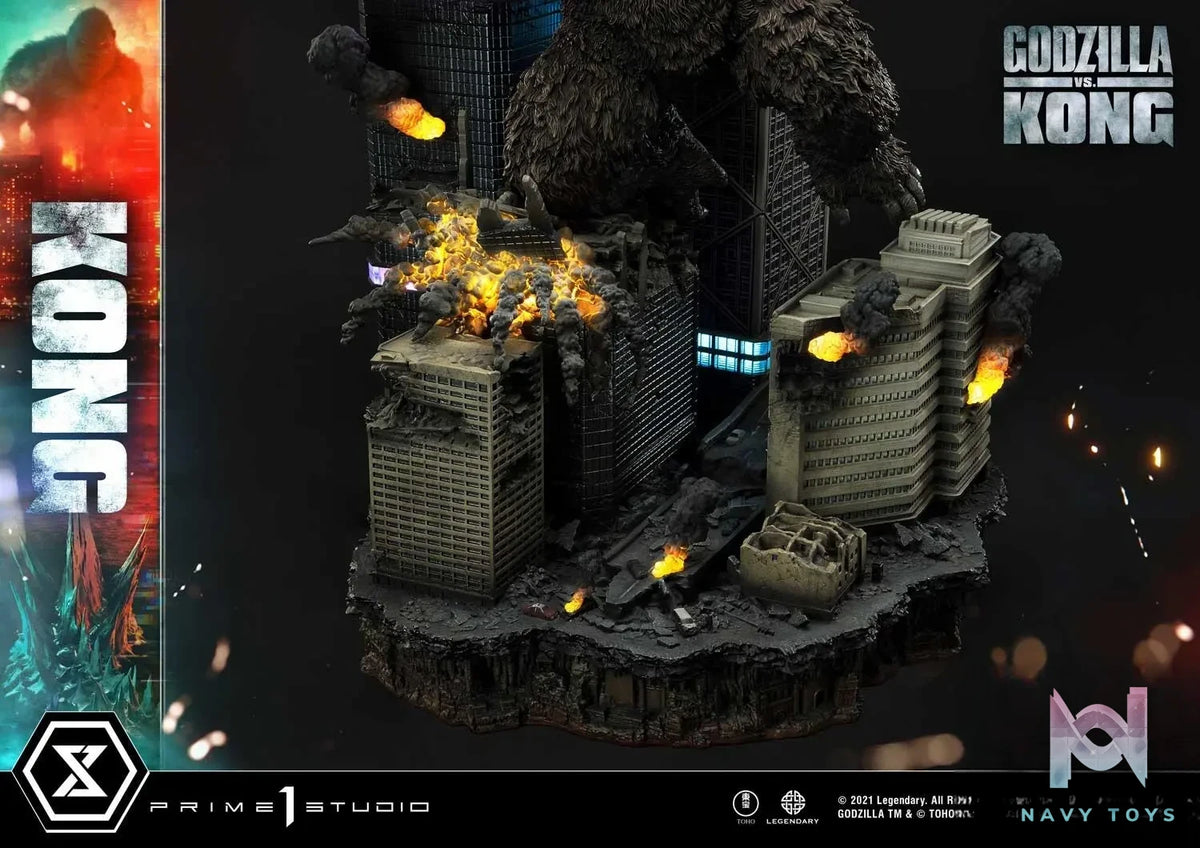 Prime 1 Studio – Ultimate Diorama Masterline Godzilla vs Kong Kong Final Battle UDMGVK-02 (Licensed)
