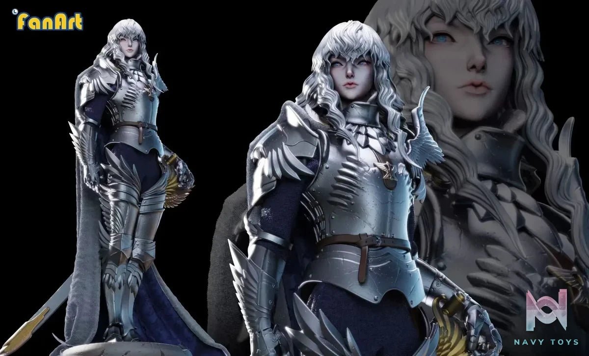Griffith - Berserk - Fanart Studio resin statue Navy Toys anime figure
