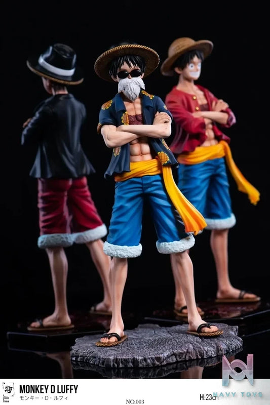 SPADES K Studio - One Piece Straw Hat Resonance Series Third Round All Costumes Project First Round Monkey D. Luffy resin statue Navy Toys anime figure