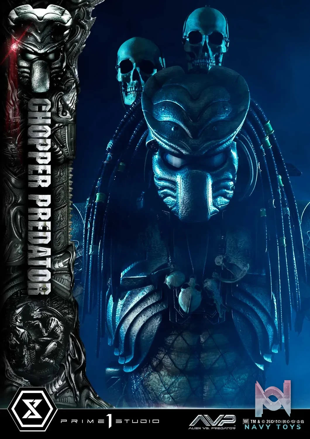 Prime 1 Studio Museum Masterline Alien vs. Predator Chopper Predator MMPR-06