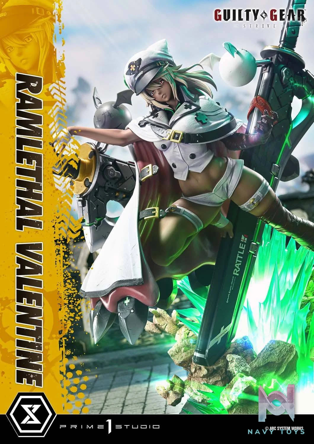 RAMLETTHAL VALENTINE resin statue Prime 1 Studio anime figure