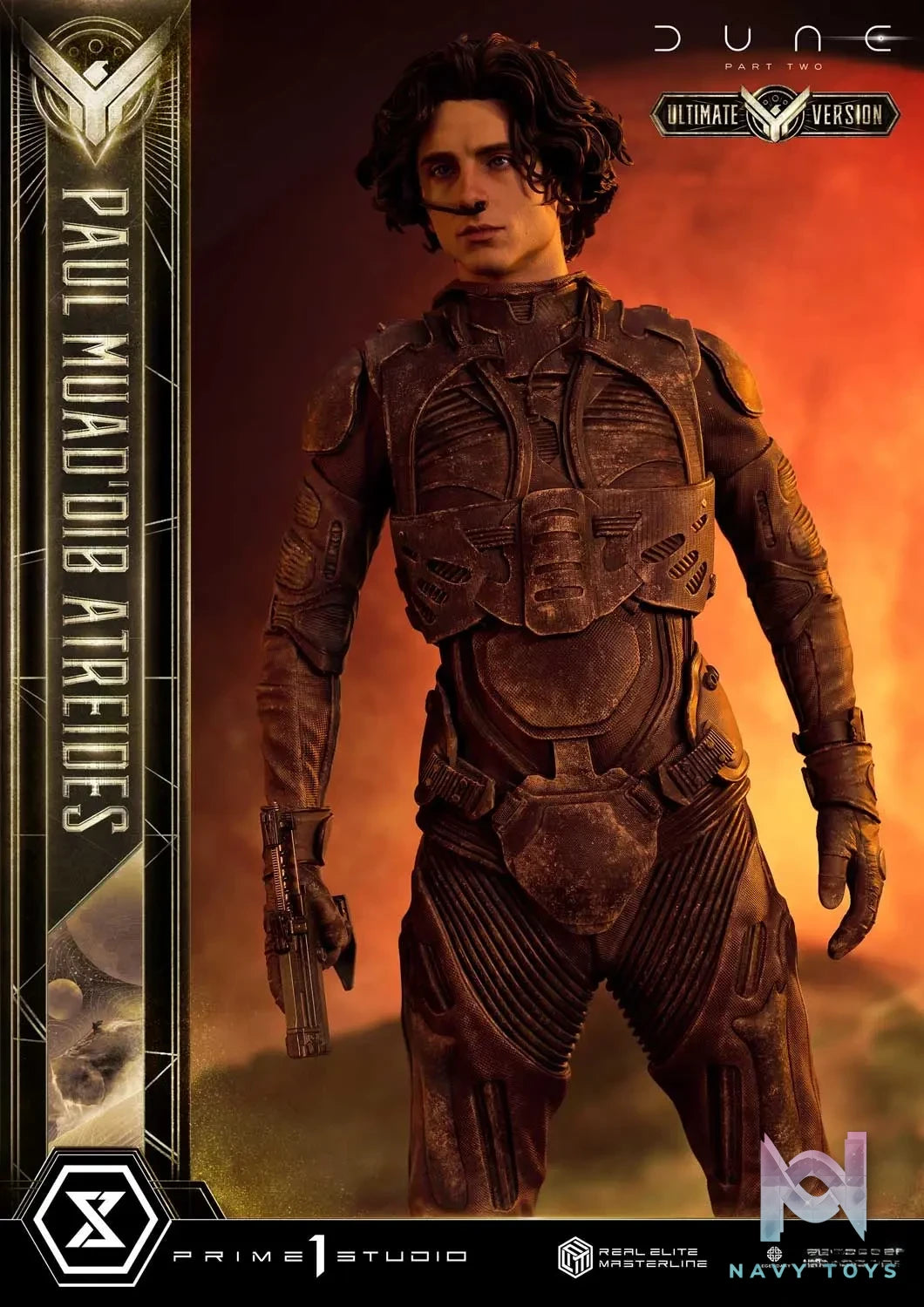Prime 1 Studio – Real Elite Masterline Dune: Part Two (Film) Paul Atreides REMDUNE2-01 REMDUNE2-01UT REMDUNE2-01UTS (Licensed)