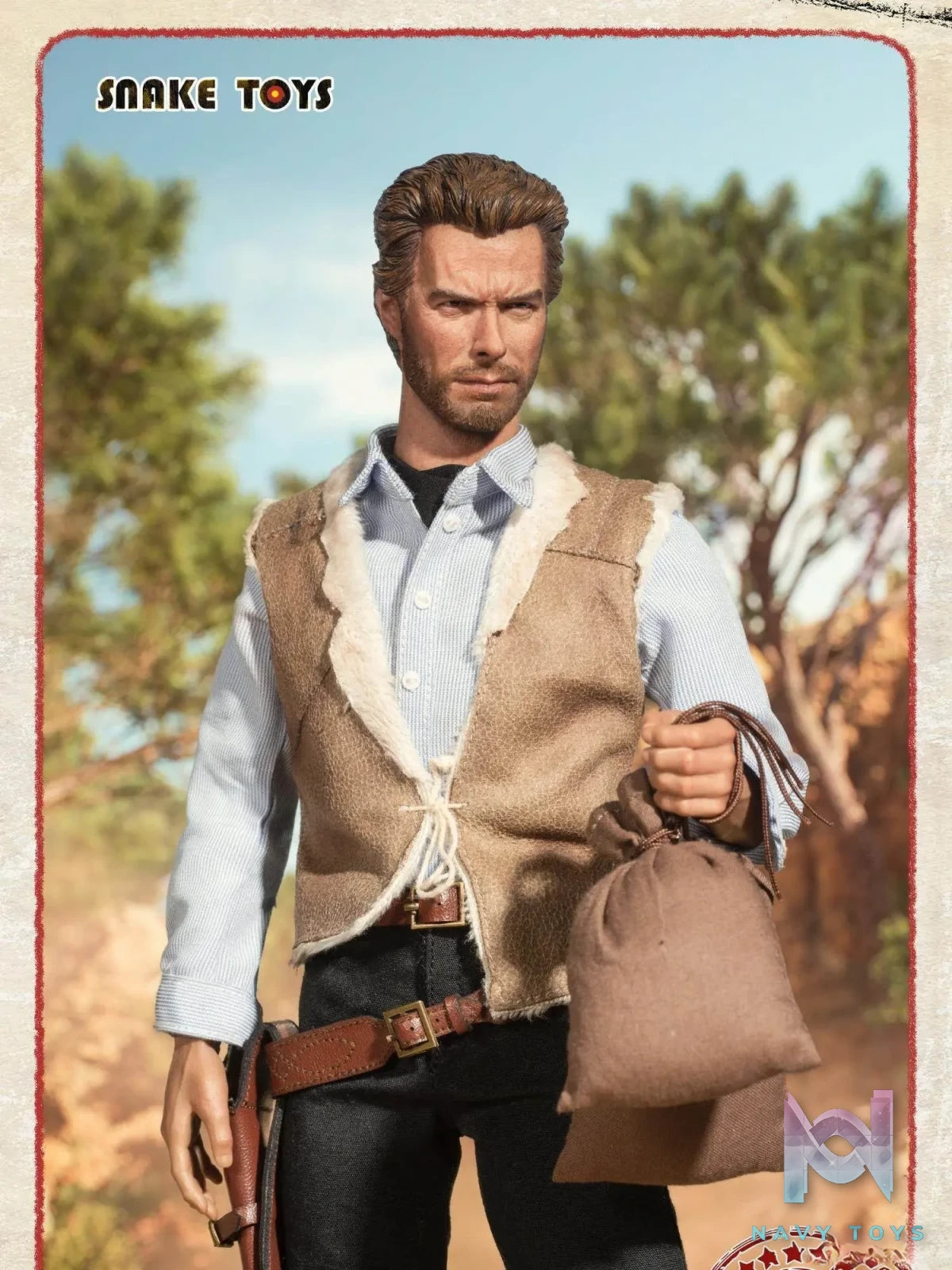SNAKE TOYS – 1/6 Western Cowboy THE GOOD SCB01 Action Figure (Licensed)