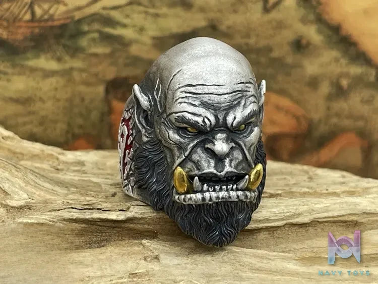 Shou Jiang Studio – Original Design Warcraft Orgrim Doomhammer Ring Original