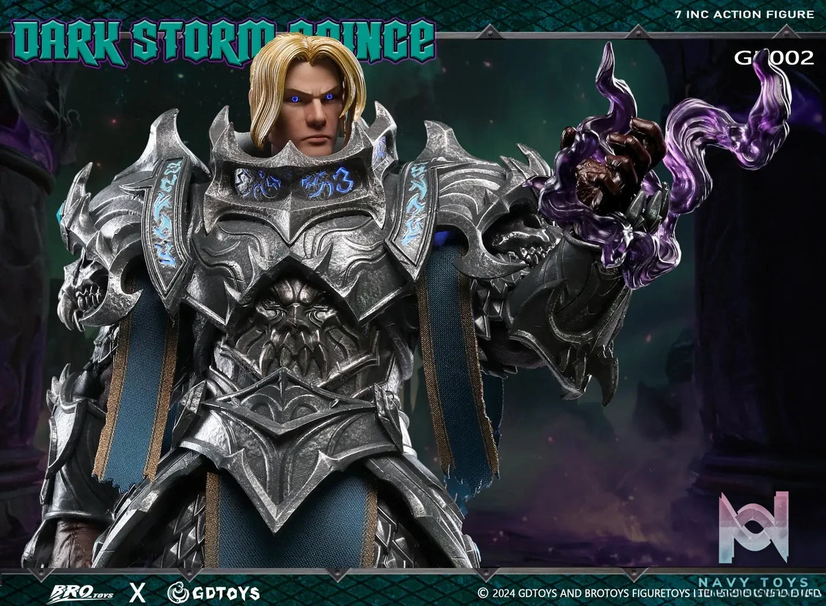 GDTOYS Studio & BROTOYS Studio – Dark Storm Prince 7 Inch Action Figure GB002 (Licensed)