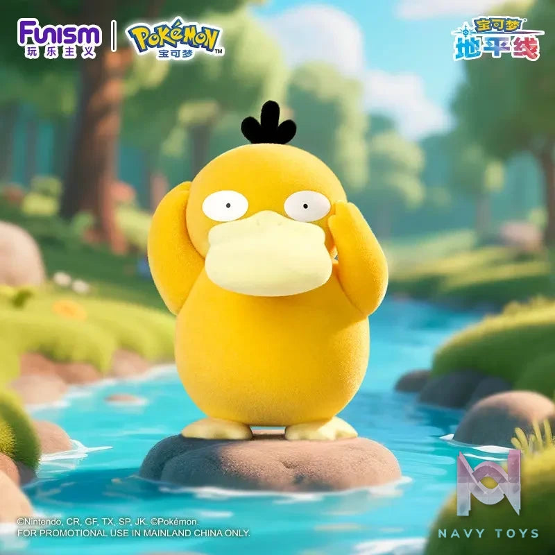 Funism – Pokémon Q-version Flocked Figure (Licensed)