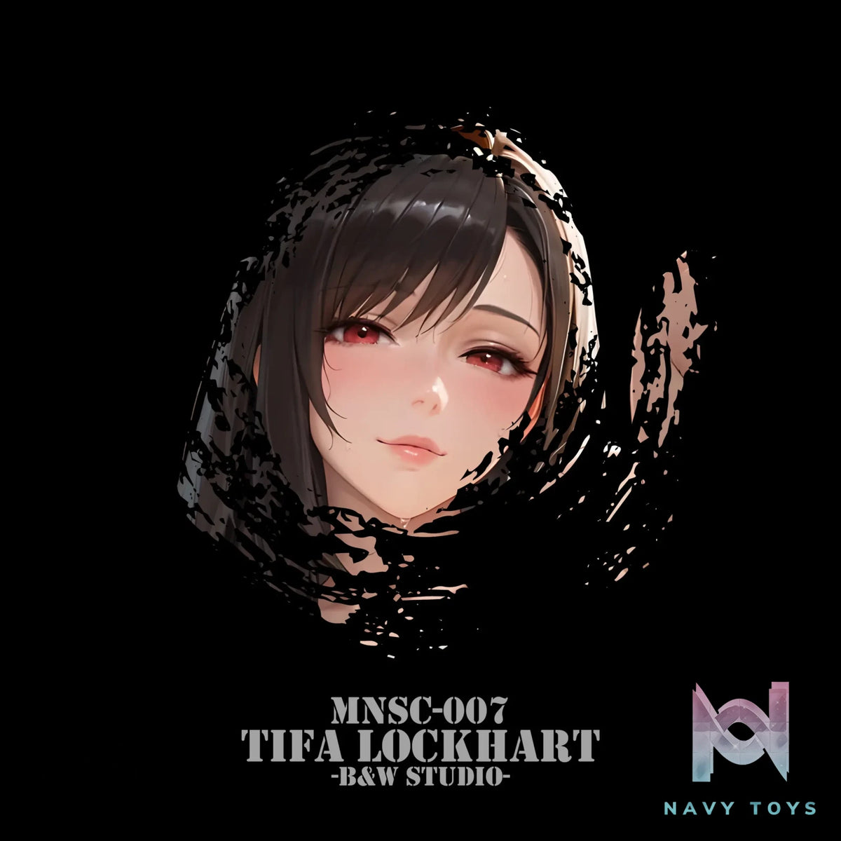 B&W Studio – Mini Prism Card Dark Tifa Lockhart MNSC-007A MNSC-007B MNSC-007C Final Fantasy