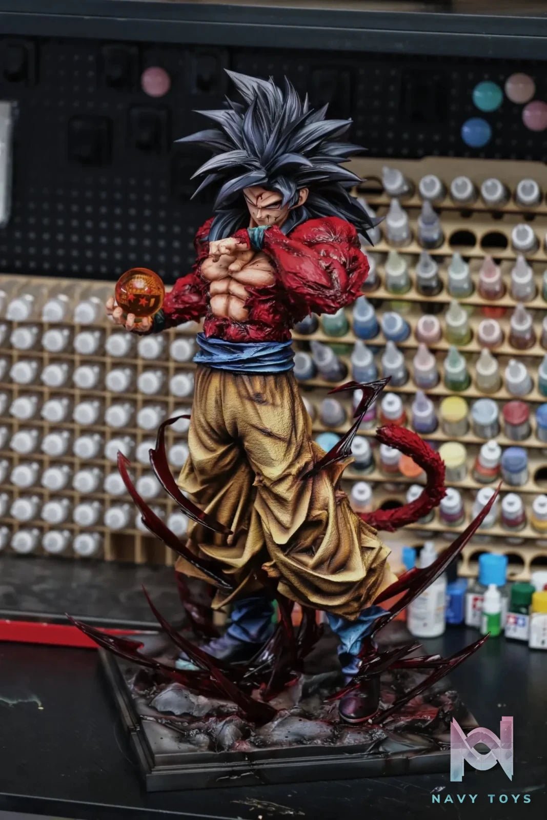 Son Goku - Dragon Ball - Kuang Feng Studio resin statue Navy Toys anime figure