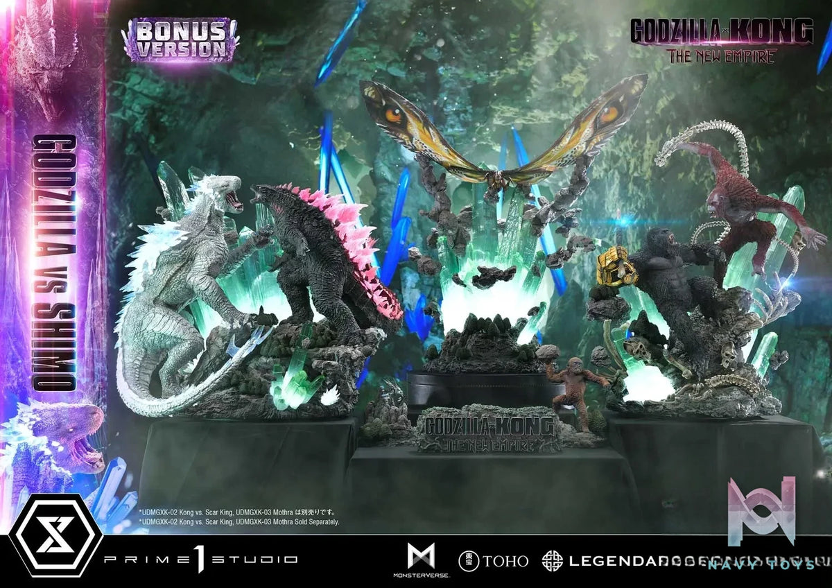 Prime 1 Studio – Godzilla x Kong: The New Empire Godzilla vs Shimo UDMGXK-01 UDMGXK-01S (Licensed)
