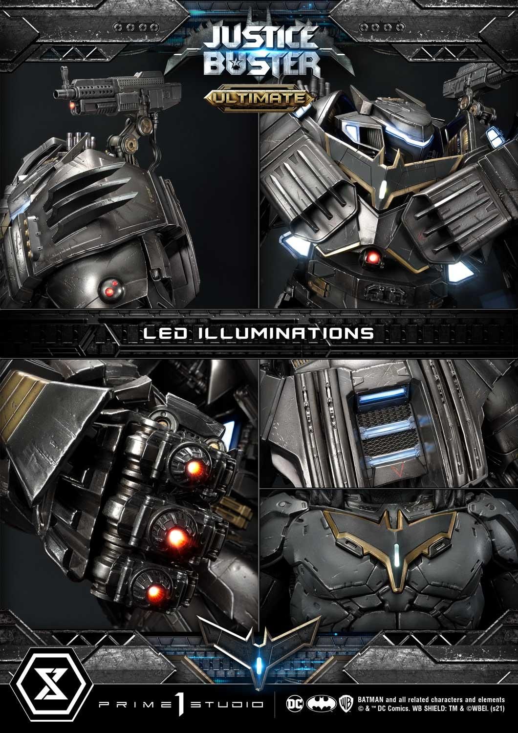 Batman Justice Buster - Justice League - Prime 1 Studio (UMMDC - 03UTS) resin statue Prime 1 Studio anime figure