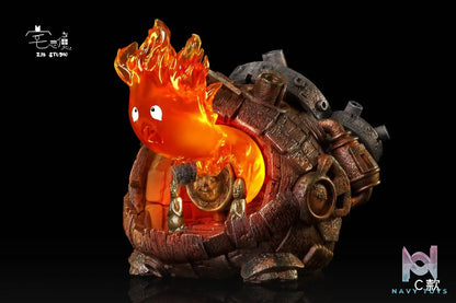 ZJB Studio – Howl’s Moving Castle Hayao Miyazaki Desktop Series Castle Calcifer
