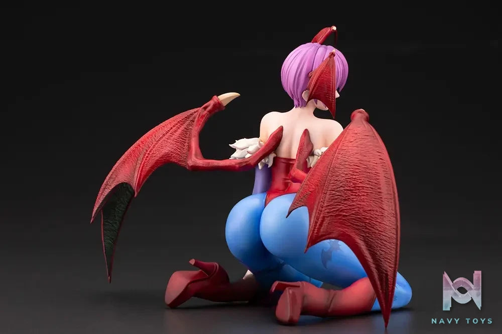 Kotobukiya – Darkstalkers Morrigan Aensland X Lilith 1/7 Complete Figure (Licensed)