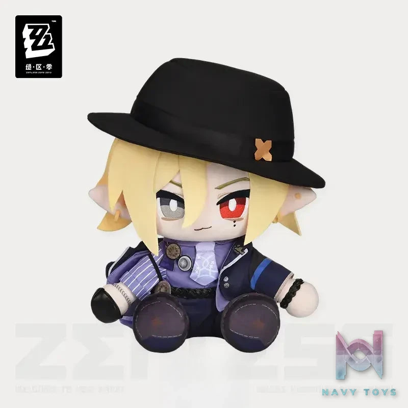 miHoYo – Zenless Zone Zero BiggieAgents Sitting Plush Vivian X Hugo (Licensed)