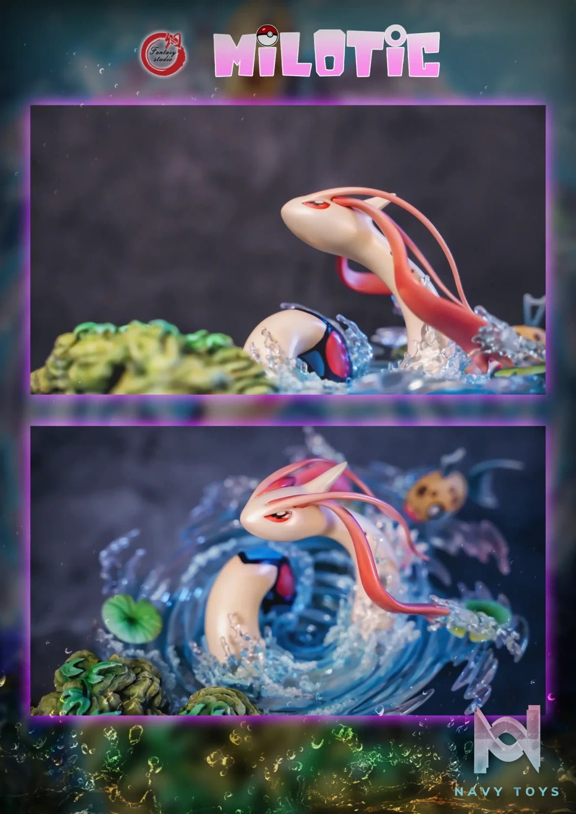 Fantasy Studio – Feebas and Milotic