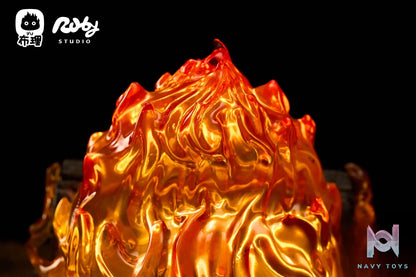 Ruby ​​Studio & Buri Studio – Howl’s Moving Castle Calcifer Night Light