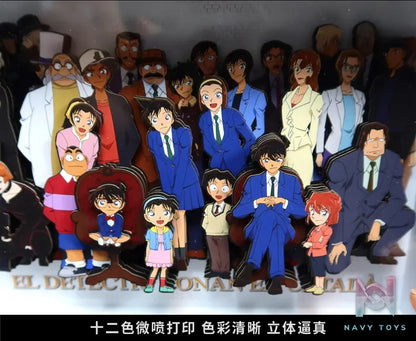 KALA HOME Studio – Detective Conan Multiple Characters #11 3D Decorative Painting Detective Conan