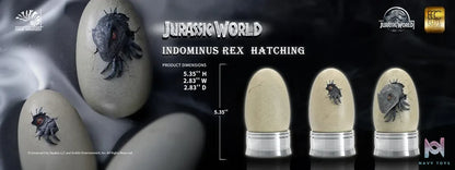 Elite Creature Collectibles (ECC) – Jurassic World Hatching Indominus Rex set 1/2 scale (Licensed)