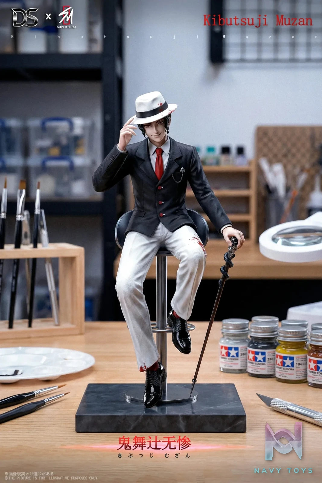 DS Studio X SUPER HERO Studio – Suit Series #01 Muzan Kibutsuji Demon Slayer