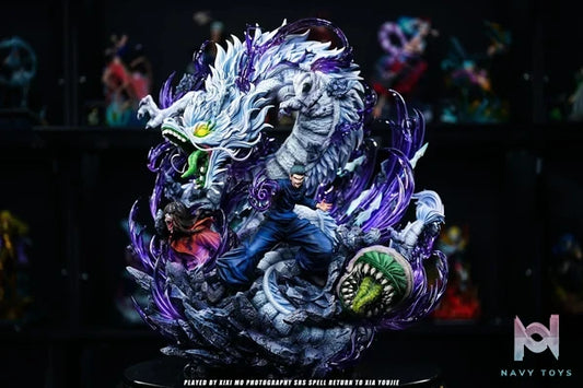 Space Realm Studio - The Four Special Grade Jujutsu Sorcerers Series Geto Suguru Jujutsu Kaisen resin statue Navy Toys anime figure