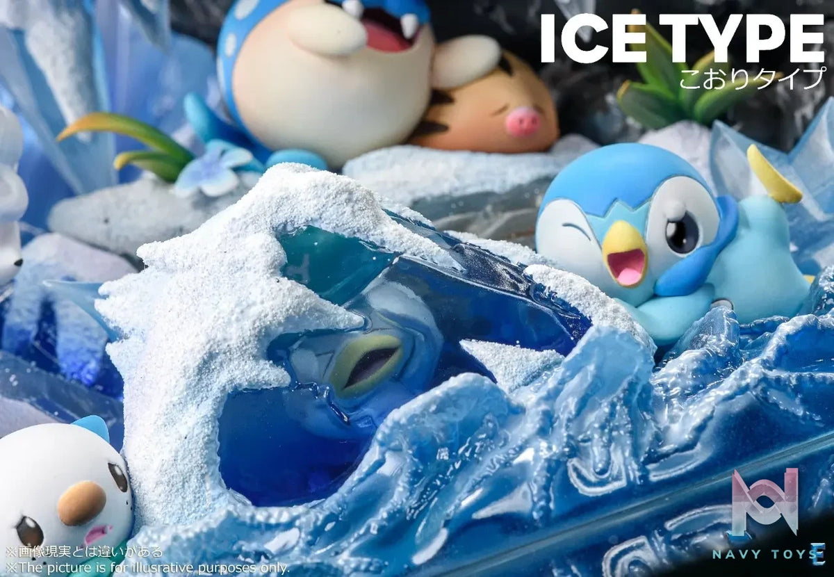 Pc House Studio – Pokémon Attribute Series 8th Edition Ice Attribute
