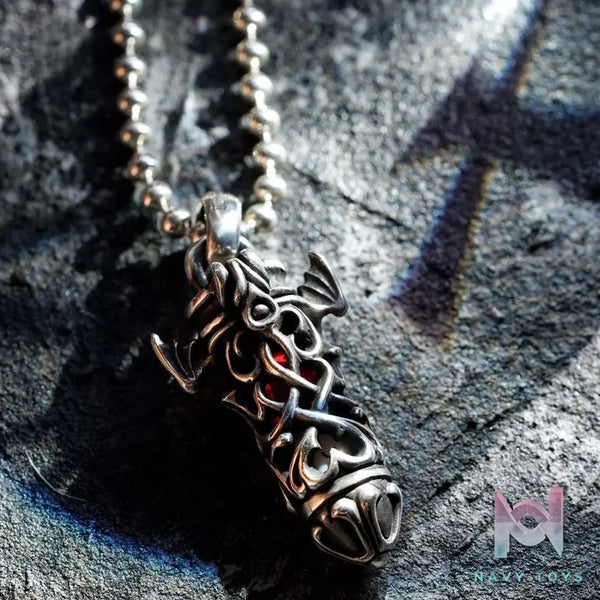 Raven Studio (silver jewelry) – Love & Hate Locket Pendant Original