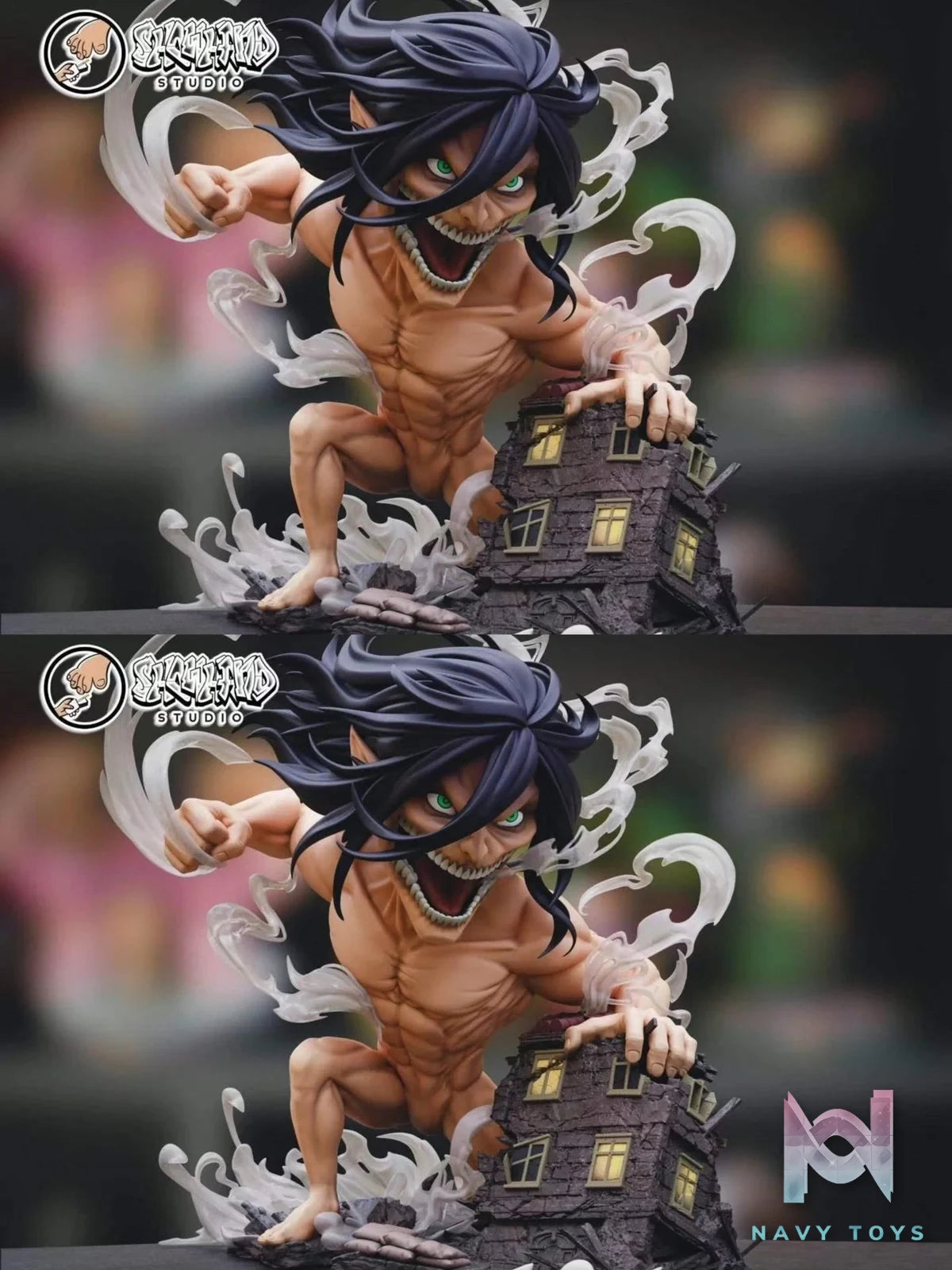 Attack Titan - Attack On Titan - Showhand Studio resin statue shadow hand studio anime figure